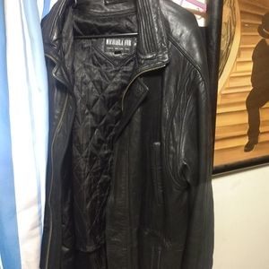 Lambskin leather jacket
